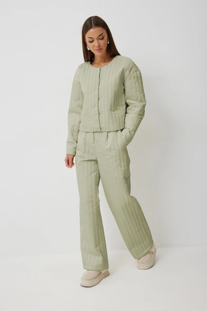 Костюм брючный 1060 оливка V&N fashion