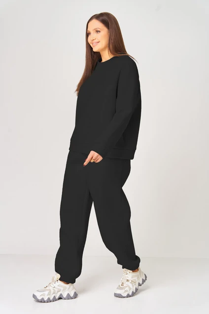 Джемпер 1066 черный V&N fashion