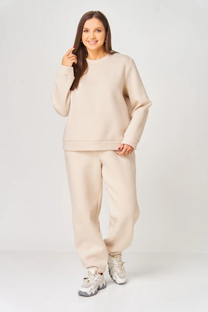 Брюки 1067 бежевый V&N fashion