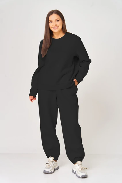 Брюки 1067 черный V&N fashion