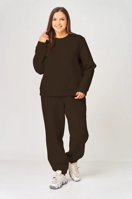 Брюки 1067 шоколад V&N fashion