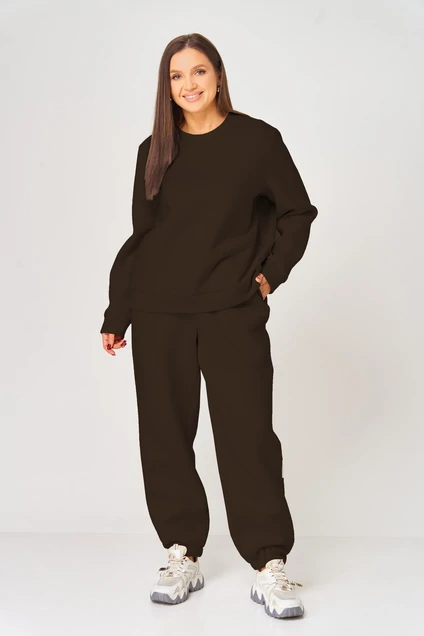 Спортивный костюм 1068 шоколад V&N fashion