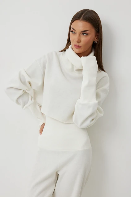 Костюм брючный 1072 молочный V&N fashion