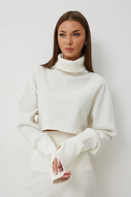 Костюм брючный 1072 молочный V&N fashion