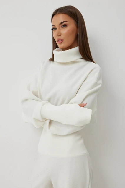 Костюм брючный 1072 молочный V&N fashion