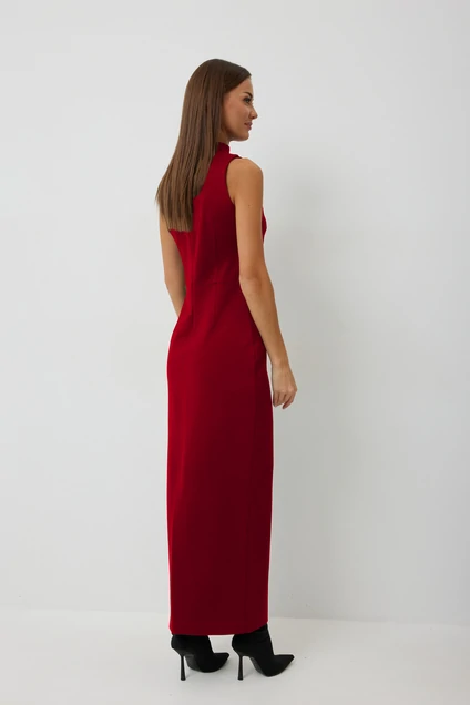 Платье 1086 красный V&N fashion