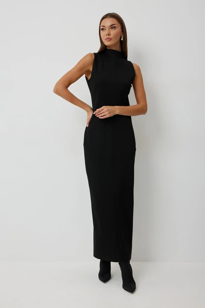 Платье 1086 чёрный V&N fashion