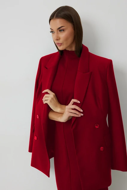 Жакет 1087 красный V&N fashion
