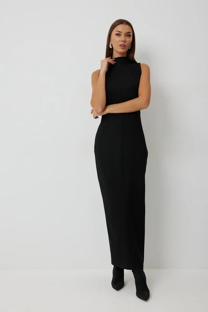Костюм с платьем 1088 чёрный V&N fashion