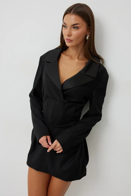 Платье 1091 черный V&N fashion