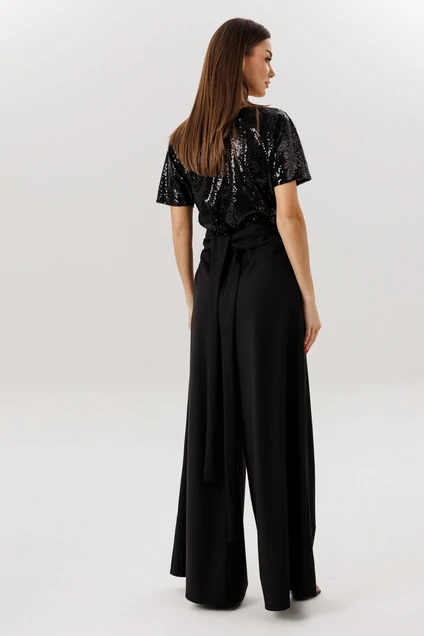 Комбинезон 1095 черный  V&N fashion