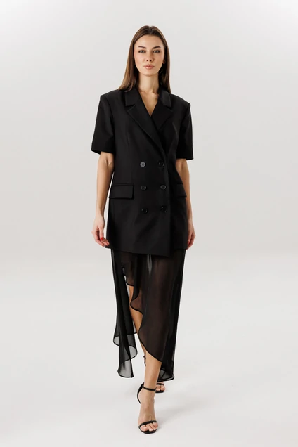Жакет 1096 черный V&N fashion