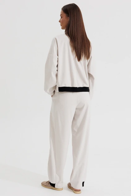 Бомбер 1101 бежевый V&N fashion