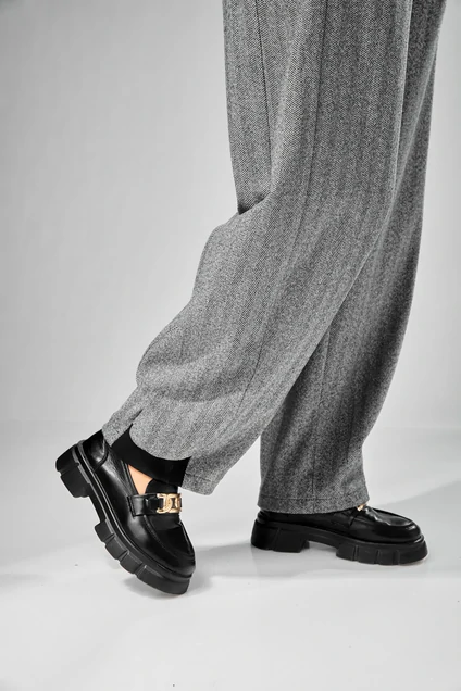 *Костюм брючный 1103 серый V&N fashion