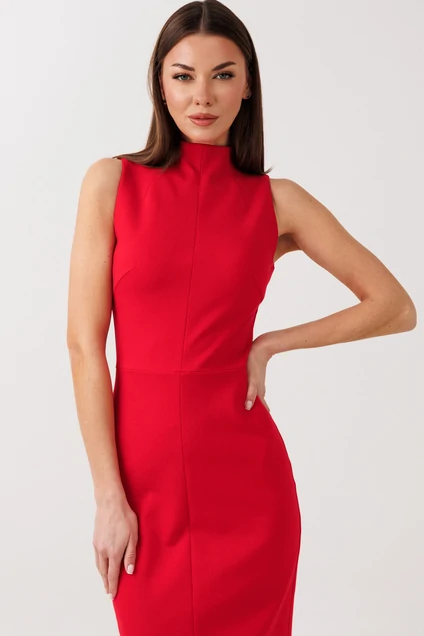 Платье 1107 красный V&N fashion