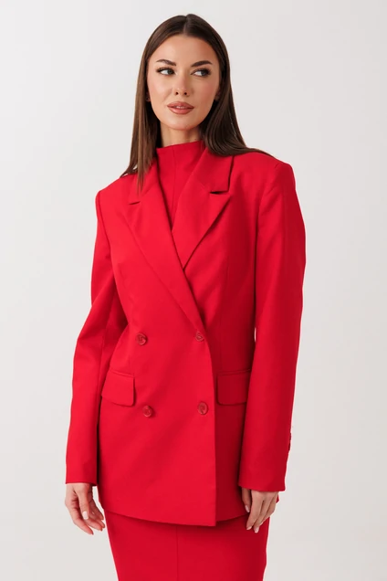 Жакет  1108 красный V&N fashion