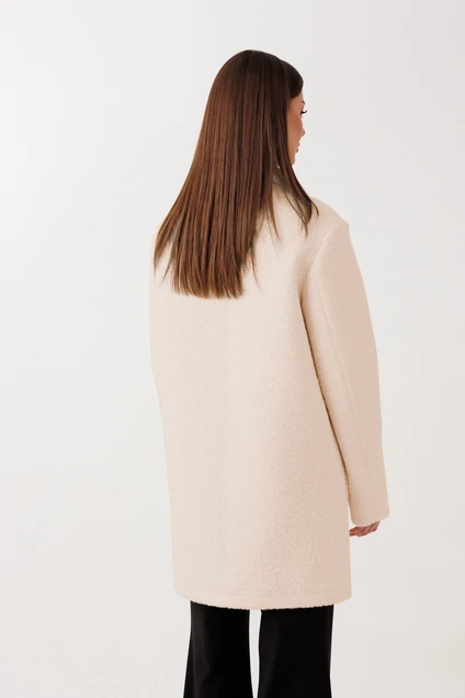 Пальто 1116 бежевый V&N fashion