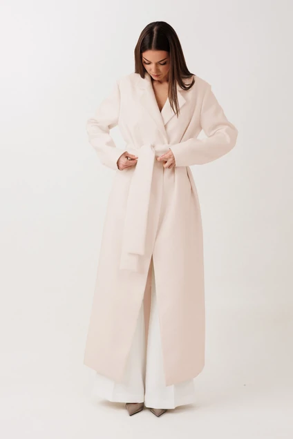 Пальто 1122 бежевый V&N fashion