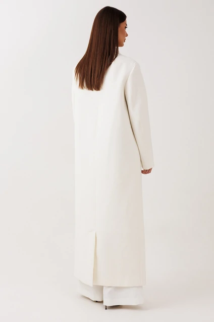 Пальто 1122 молочный V&N fashion