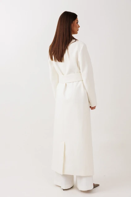 Пальто 1122 молочный V&N fashion