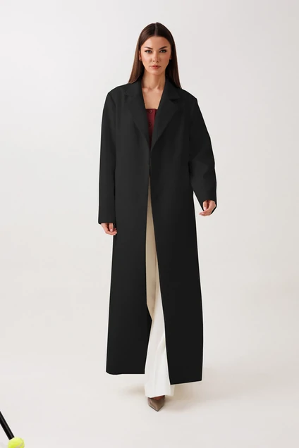 Пальто 1122 черный V&N fashion