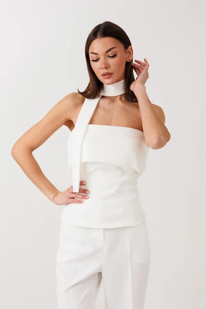 Топ 1123 белый V&N fashion