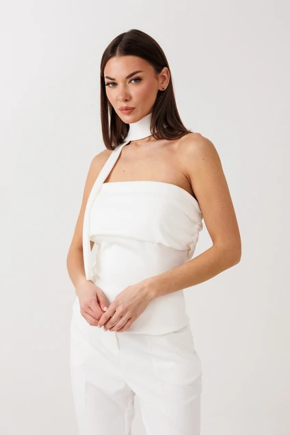 Топ 1123 белый V&N fashion