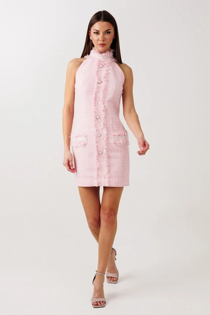 Платье 1125 розовый V&N fashion