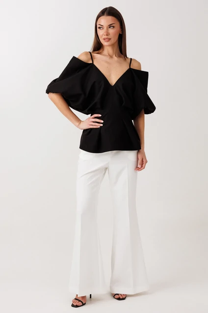 Блузка 1126 черный V&N fashion
