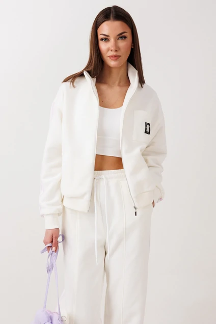 Костюм брючный 1129 белый V&N fashion