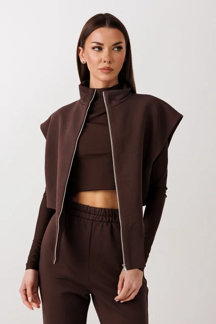 Костюм брючный 1130 коричневый V&N fashion