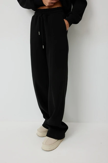 Брюки 1134 черный V&N fashion