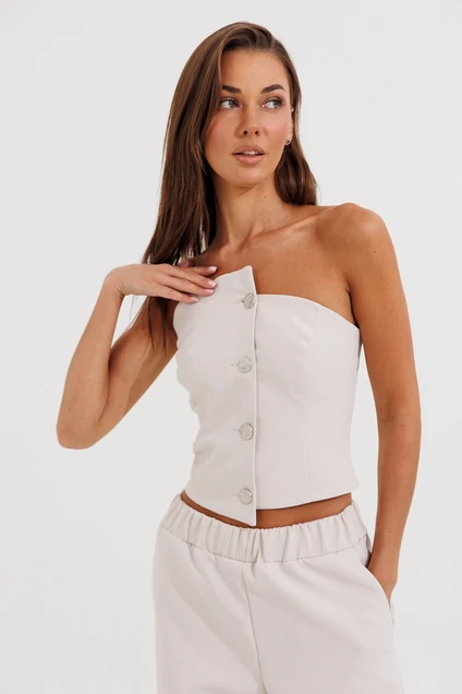 Костюм брючный 1151 бежевый V&N fashion
