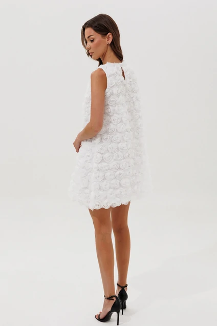 Платье 1153 белый V&N fashion