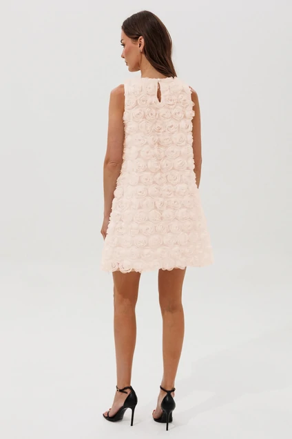 Платье 1153 персиковый V&N fashion
