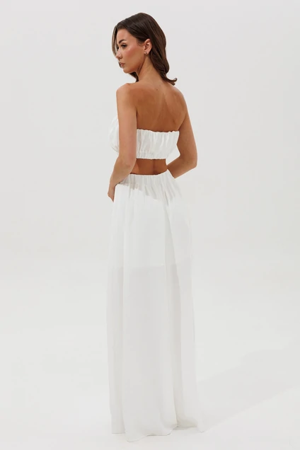 Костюм брючный 1157 белый V&N fashion
