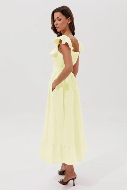 Сарафаны 1158 желтый V&N fashion