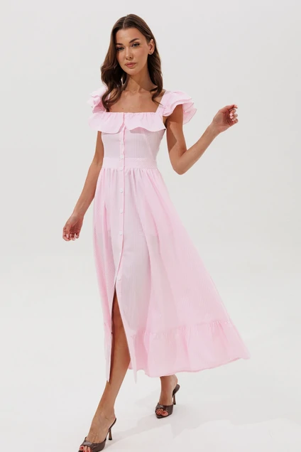 Сарафаны 1158 розовый V&N fashion
