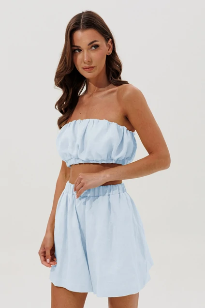 Шорты 1164 голубой V&N fashion