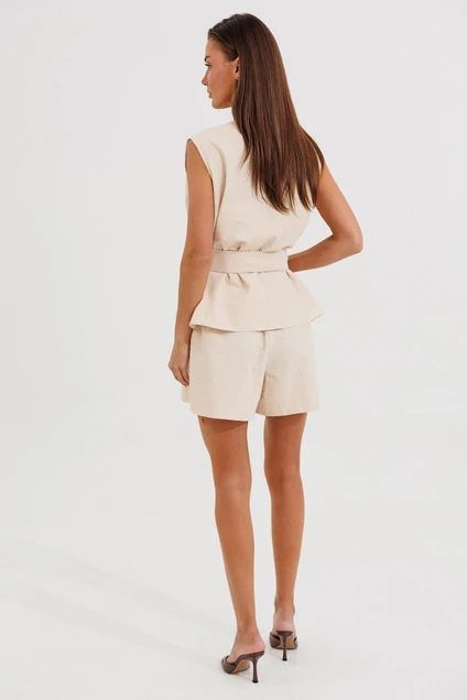 Костюм с шортами 1169 полоска V&N fashion