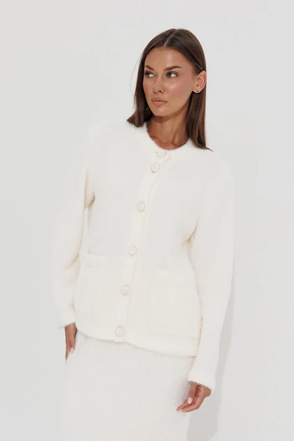 Костюм с юбкой 1187 молоко V&N fashion
