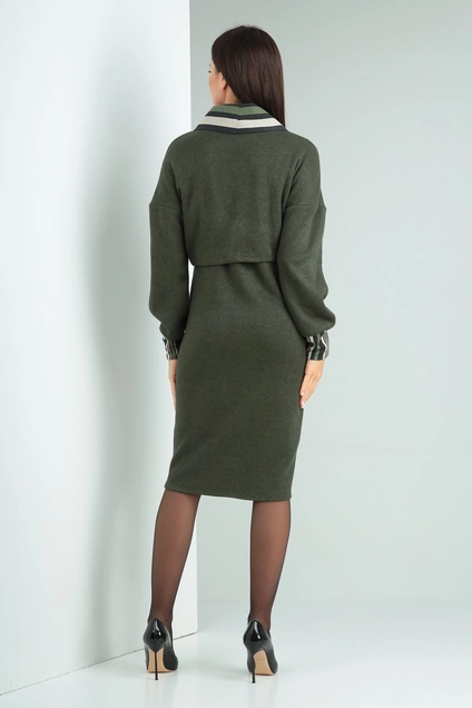Костюм с платьем 5493 VIOLA STYLE