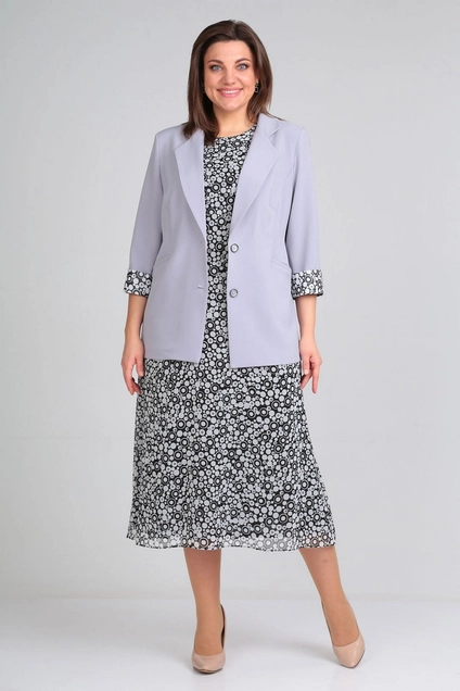 Костюм с платьем 5497 VIOLA STYLE