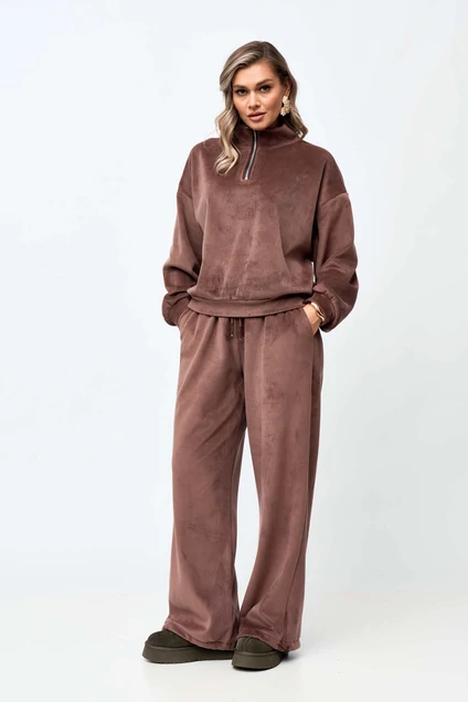 Спортивный костюм 2427 какао VeritaModa
