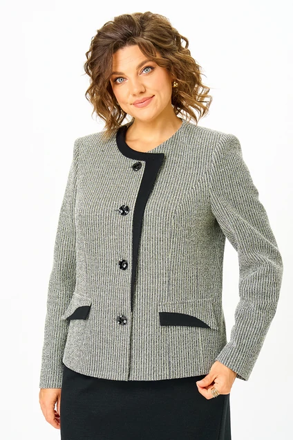 Костюм с юбкой 4461 кактус ZLATA
