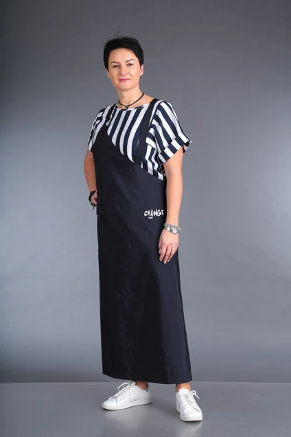Сарафан+блузка 347 Zigzag Style