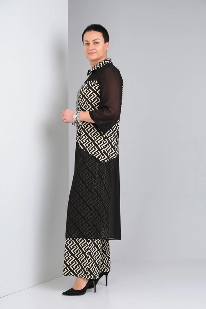 Костюм брючный 471 Zigzag Style