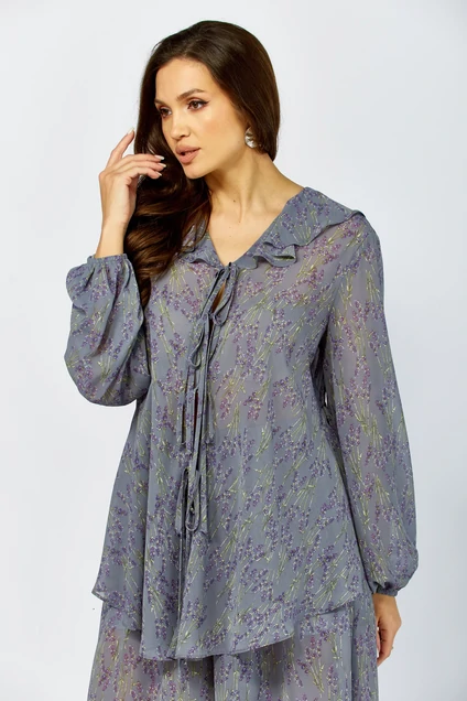 Костюм брючный 638 Zigzag Style