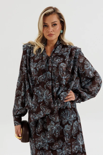 Костюм с юбкой 659 Zigzag Style