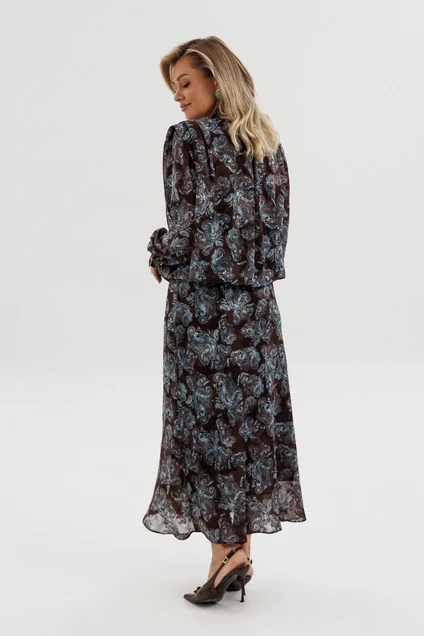 Костюм с юбкой 659 Zigzag Style